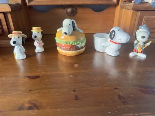 Snoopy vintage burger - snoopy, money