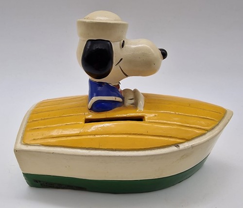 Snoopy sailor boat money - sailor, box