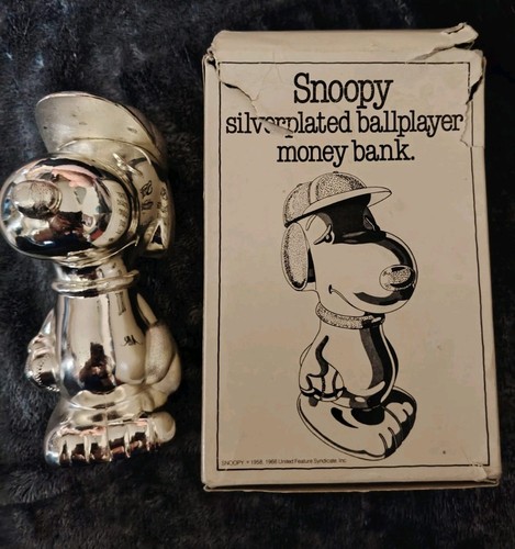 1958 1960 snoopy silver - 1958-1960, plated