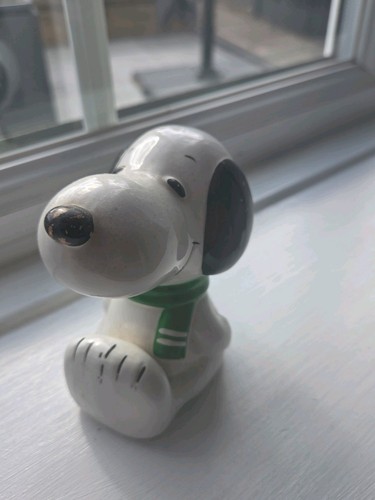 Snoopy peanuts ceramic - ceramic, piggy