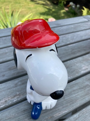 Snoopy ceramic money box - snoopy,