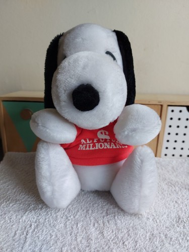 Vintage snoopy sitting plush - sitting,