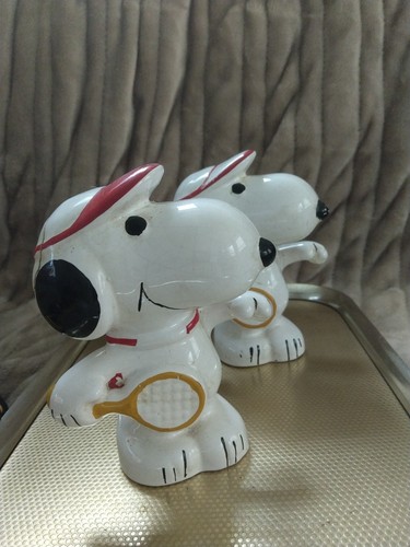Vintage ceramic snoopy money - vintage,