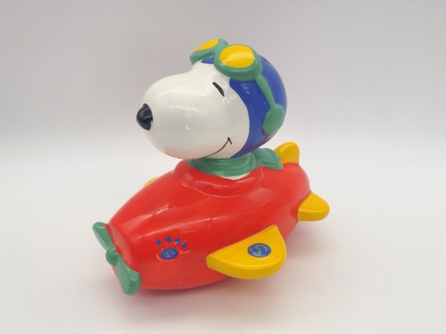 Ceramic snoopy money box - snoopy,