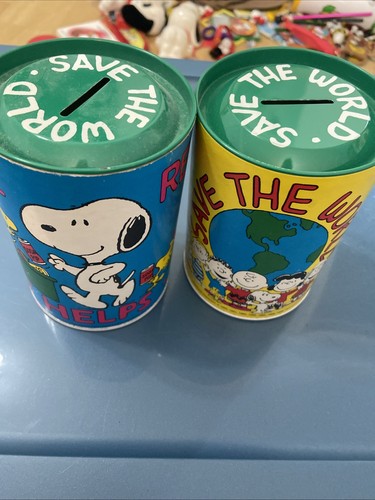 Two snoopy collectors money - two,