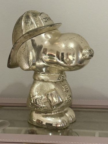 Silver plated snoopy - silver,