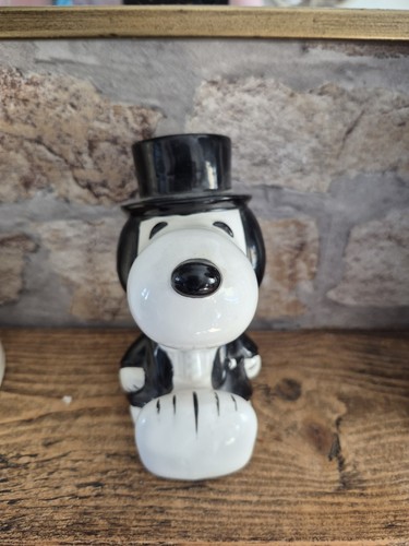 Ceramic snoopy moneybox - ceramic,