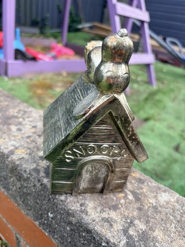 Vintage silver played snoopy - silver,