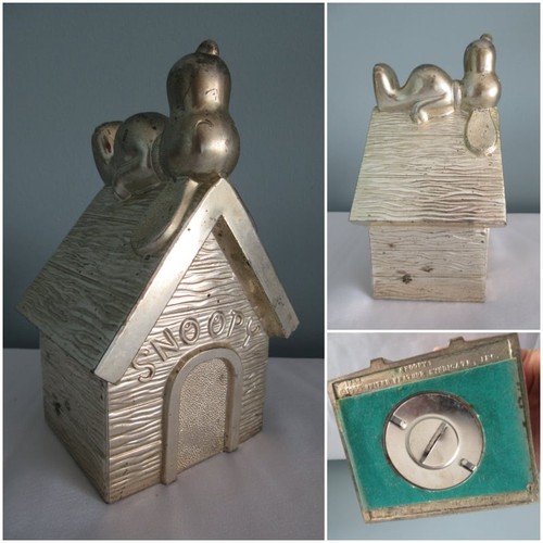 Vintage snoopy money - money, box